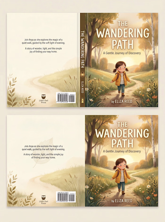 Eye-catching cover illustration designed to
