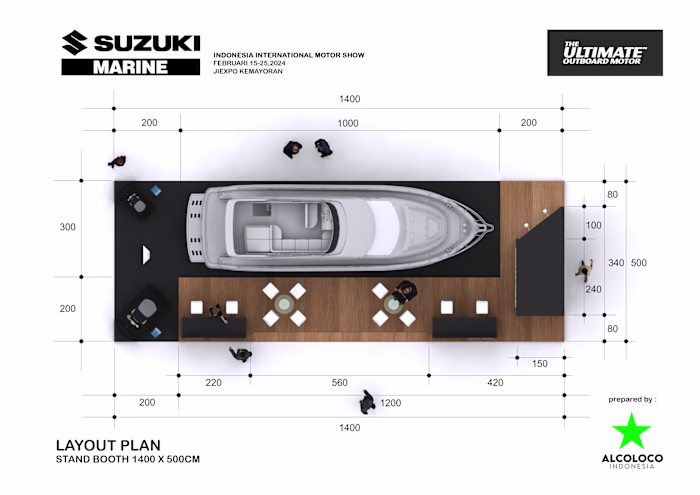 Suzuki Marine Exhibition Booth Design