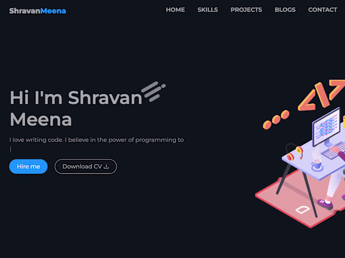 Shravan meena - portfolio