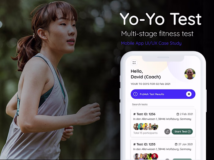 Reimagining Yo-Yo Test UI/UX Case Study