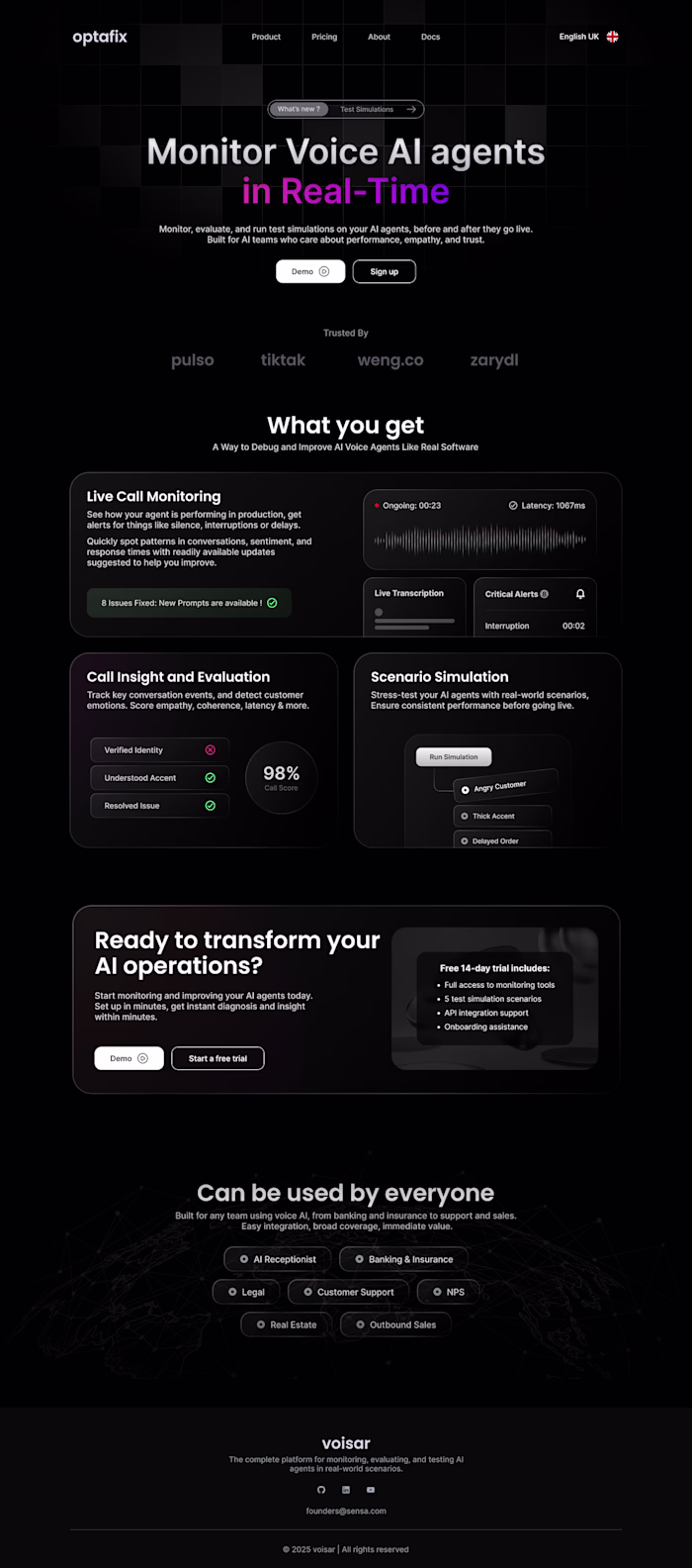 OPtafix is an AI agent