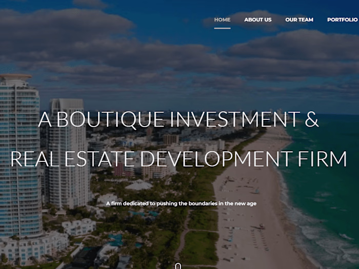 Verdot Capital – BOUTIQUE INVESTMENT AND REAL ESTATE DEVELOPMEN…