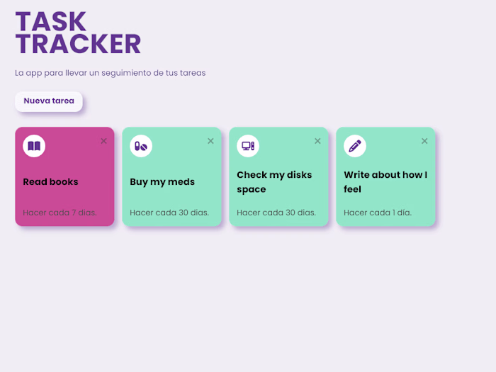 Web app "Task Tracker"