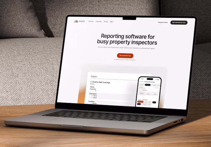 Eneris Website Design