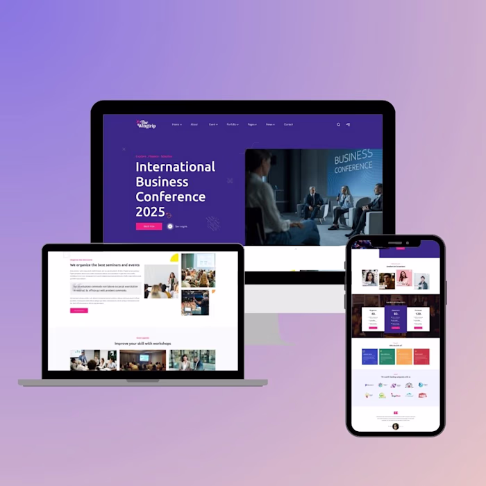 The Business Conference Website is