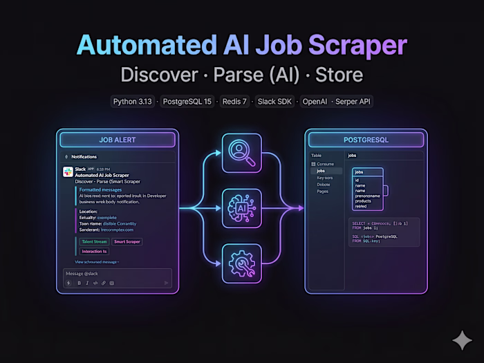 TalentStream: Autonomous AI Job Hunter & Data Pipeline