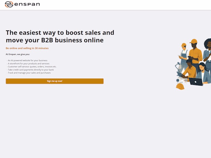 Enspan B2B Marketplace
