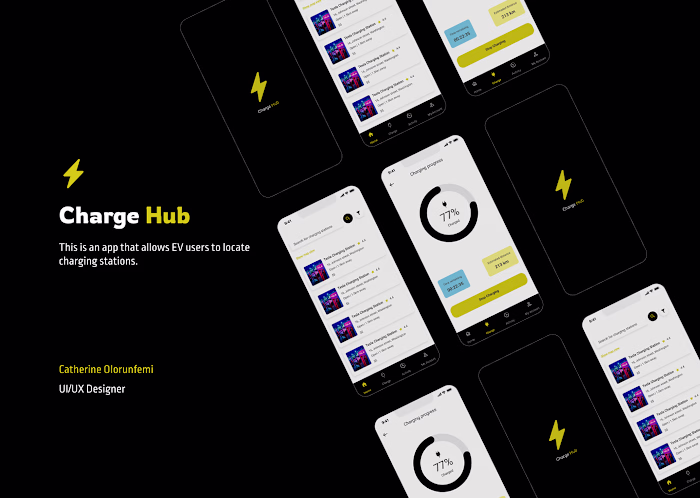 EV Charging Station Locator on Behance