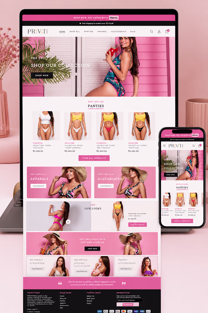 Premium Shopify Website for a
