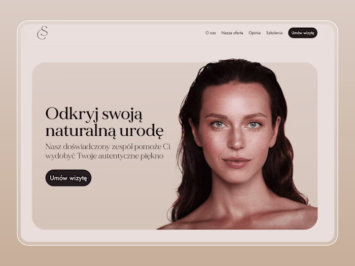 CS Cosmetology Center (Framer development)