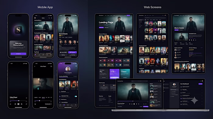 An immersive, cinematic streaming ecosystem
