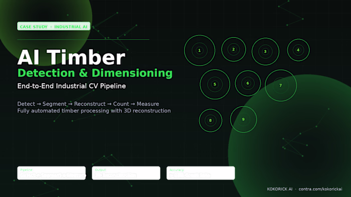 AI Timber Detection, Counting & Dimensioning