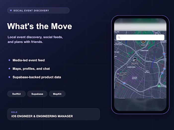 What’s the Move — Social Event Discovery