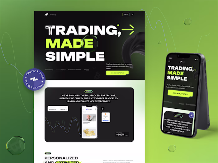 Charty — Crypto Trading Platform