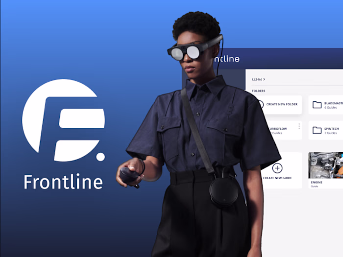 Frontline - Enterprise XR Brand & Product UX/UI