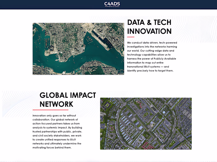 C4ADS - React/Next.js & MapBox