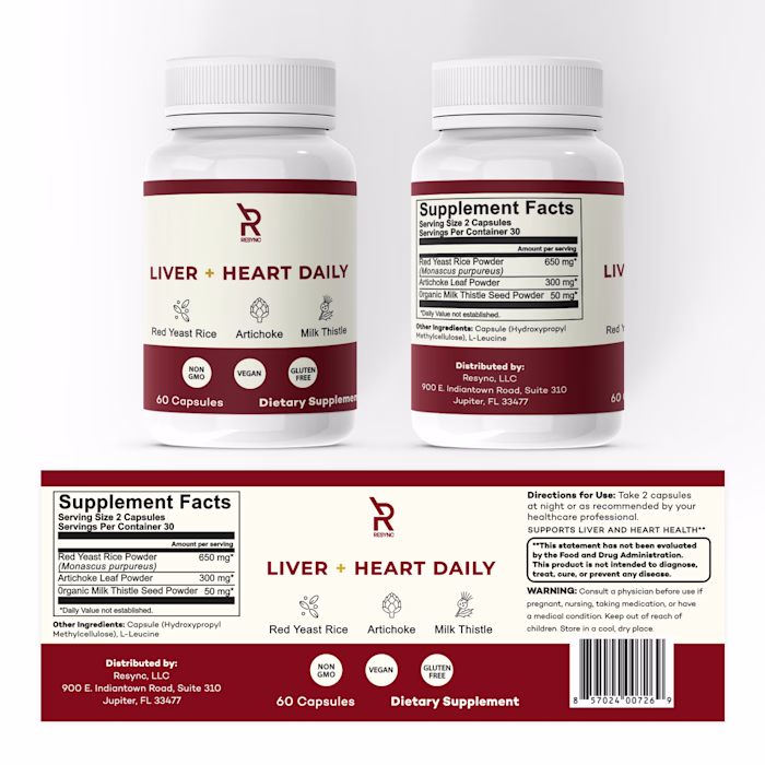 RESYNC — FDA-Compliant Supplement Packaging