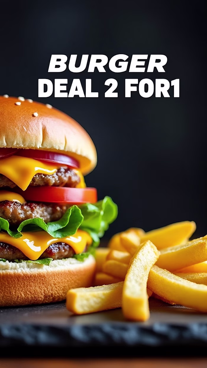 Restaurant promo flyer design 
Created