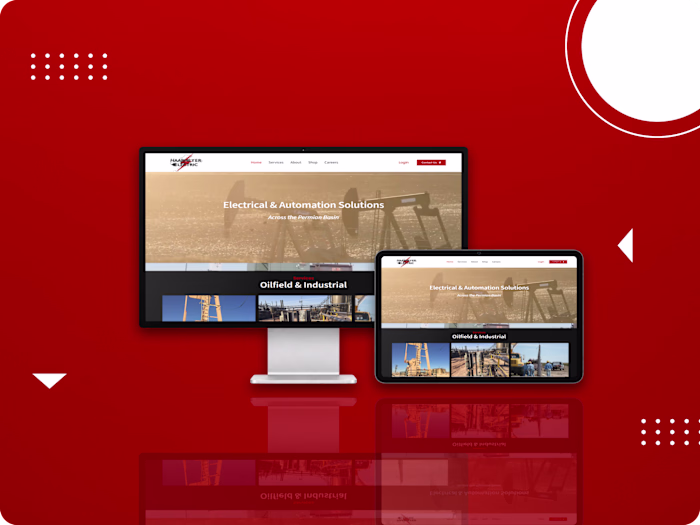 Haarmeyer Electric - Figma to WordPress Development