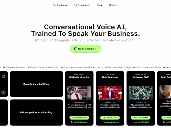 The Voice AI Platform: TTS Models, Voice Agents, & More