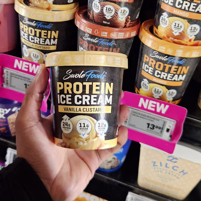 Just wrapped up some visual work for a high-protein ice crea...