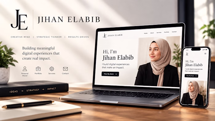 A premium, modern personal portfolio