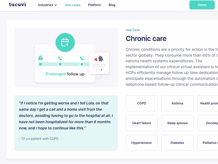 Clean and professional website for IA Startup