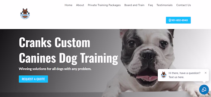 here is my website development