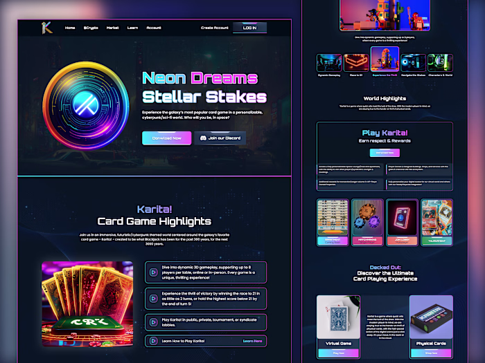 Karita! — Futuristic Sci-Fi Gaming
