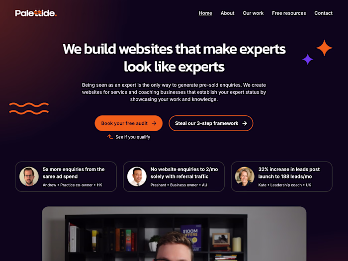 Design Agency Website • Design & Development
