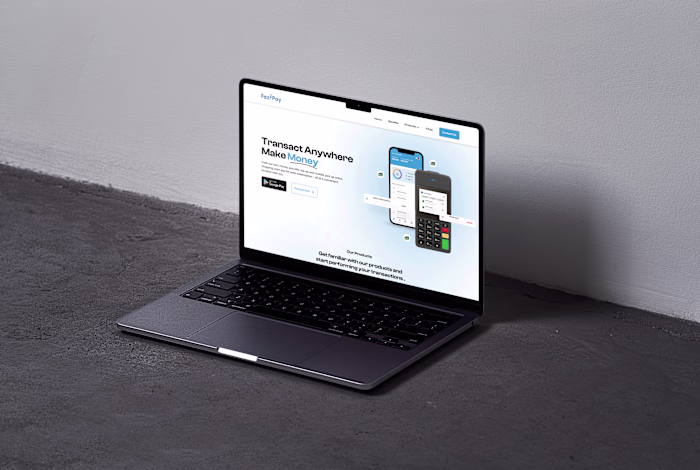FINTECH WEBSITE DESIGN