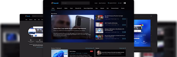 Thurrott.com - Tech Website (Design & Development)