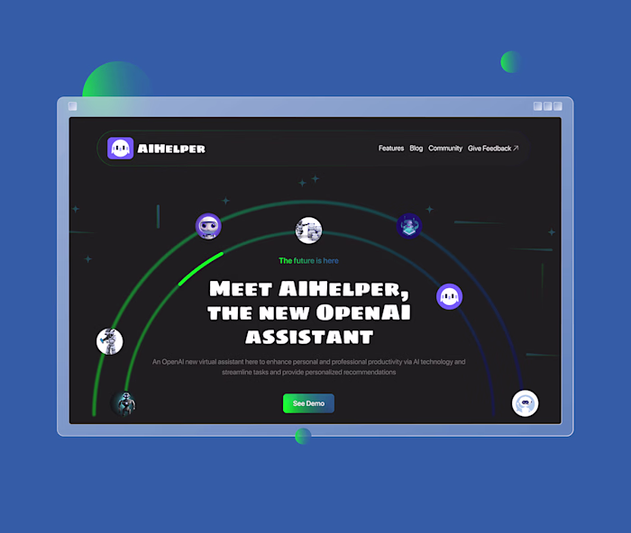 AIHelper :: Behance