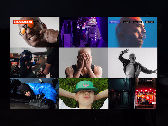 Exposed Portfolio Template for Webflow