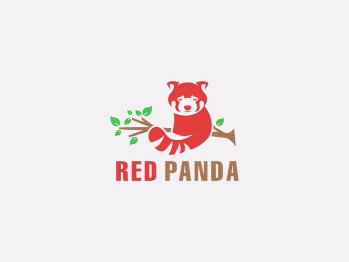 Red Panda Vector Logo Available