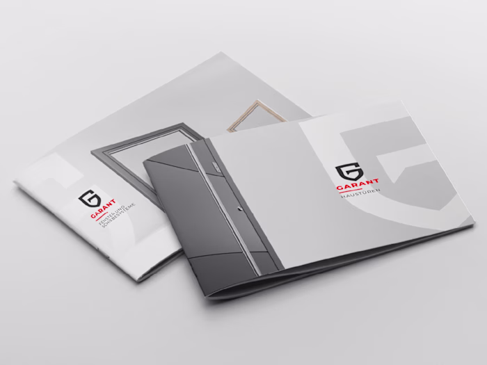 Garant Fenster - Visual identity with Web Design and DTP