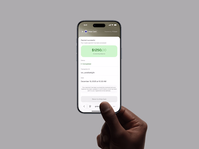 Clean Mobile Payment Screen
