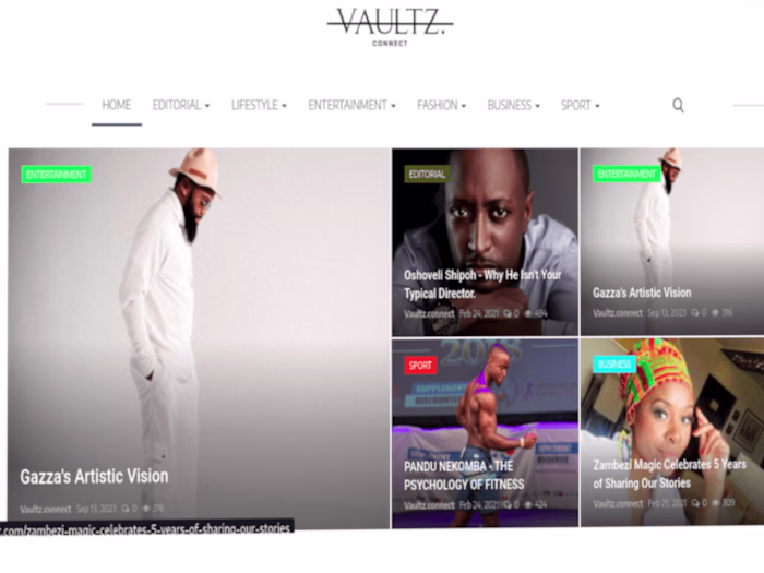 Media Magazine Website🎹