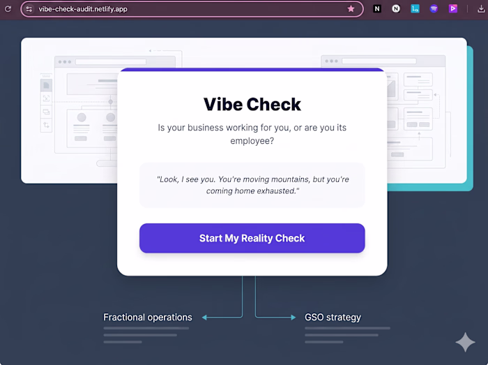 The Operational Vibe Check Framework 