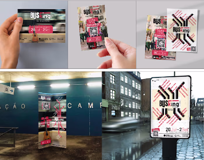 BUSking branding project