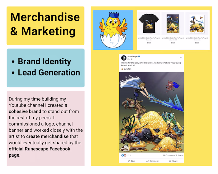 Merchandise & Product Marketing
