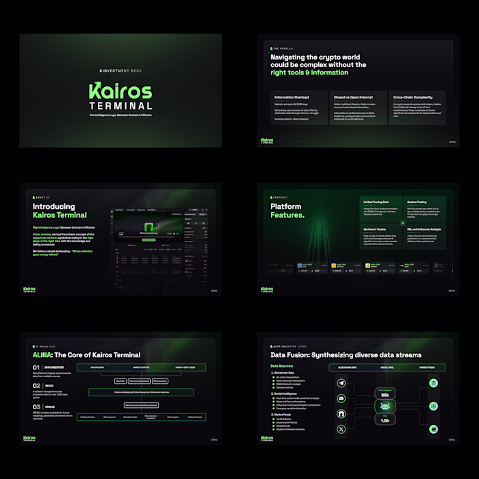 Kairos | Investment Pitch Deck