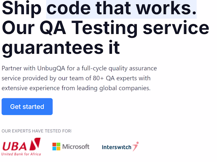 UNBUG QA Academy