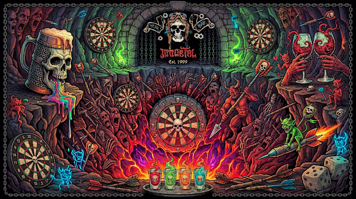 Inmortal — Identidad visual y aplicaciones de marca
