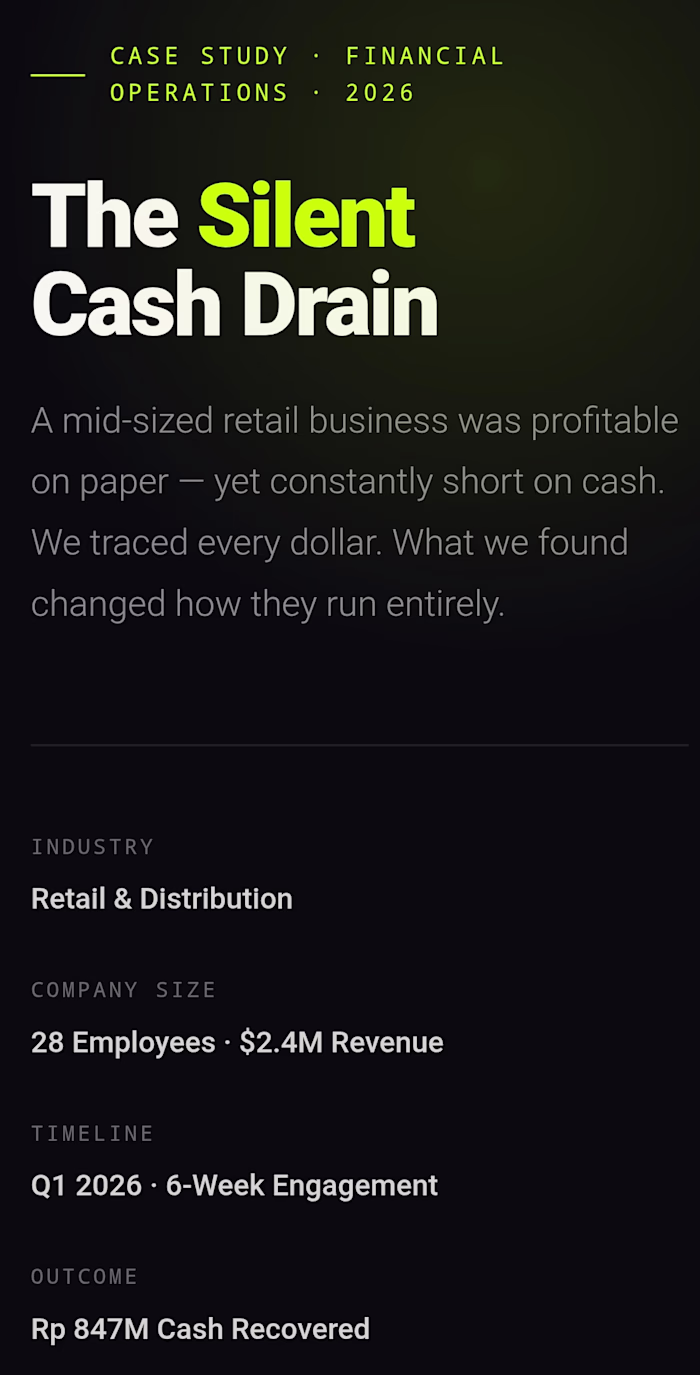 A company can be profitable