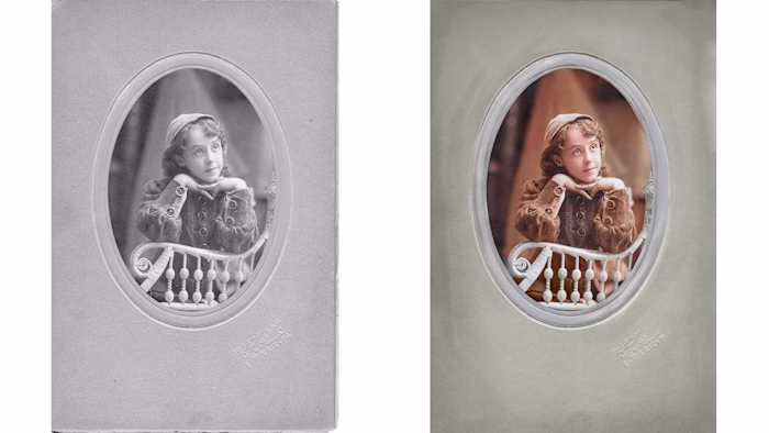 Restoring old photos- collection :: Behance