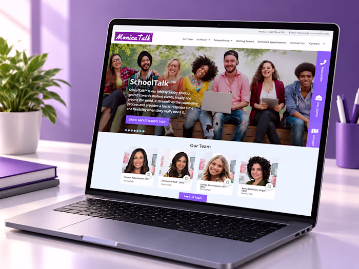 Telepsychiatry & Counseling Website | WordPress Elementor