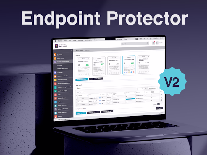 Endpoint Protector V2: A UX/UI Redesign Case Study