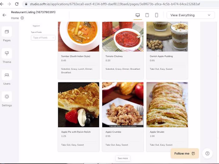Softr & Airtable - Web Application