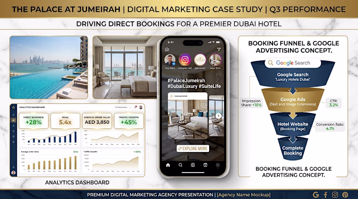 Luxury Hotel — Digital Marketing Campaign